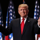 Donald Trump at the Republican National Convention on July 21, 2016, at the Quicken Loans Arena in Cleveland
Chip Somodevilla/Getty Images